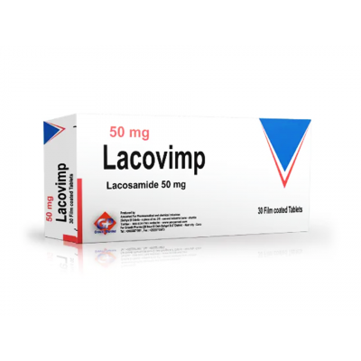 LACOVIMP 50 MG ( LACOSAMIDE ) 30 FILM-COATED TABLETS